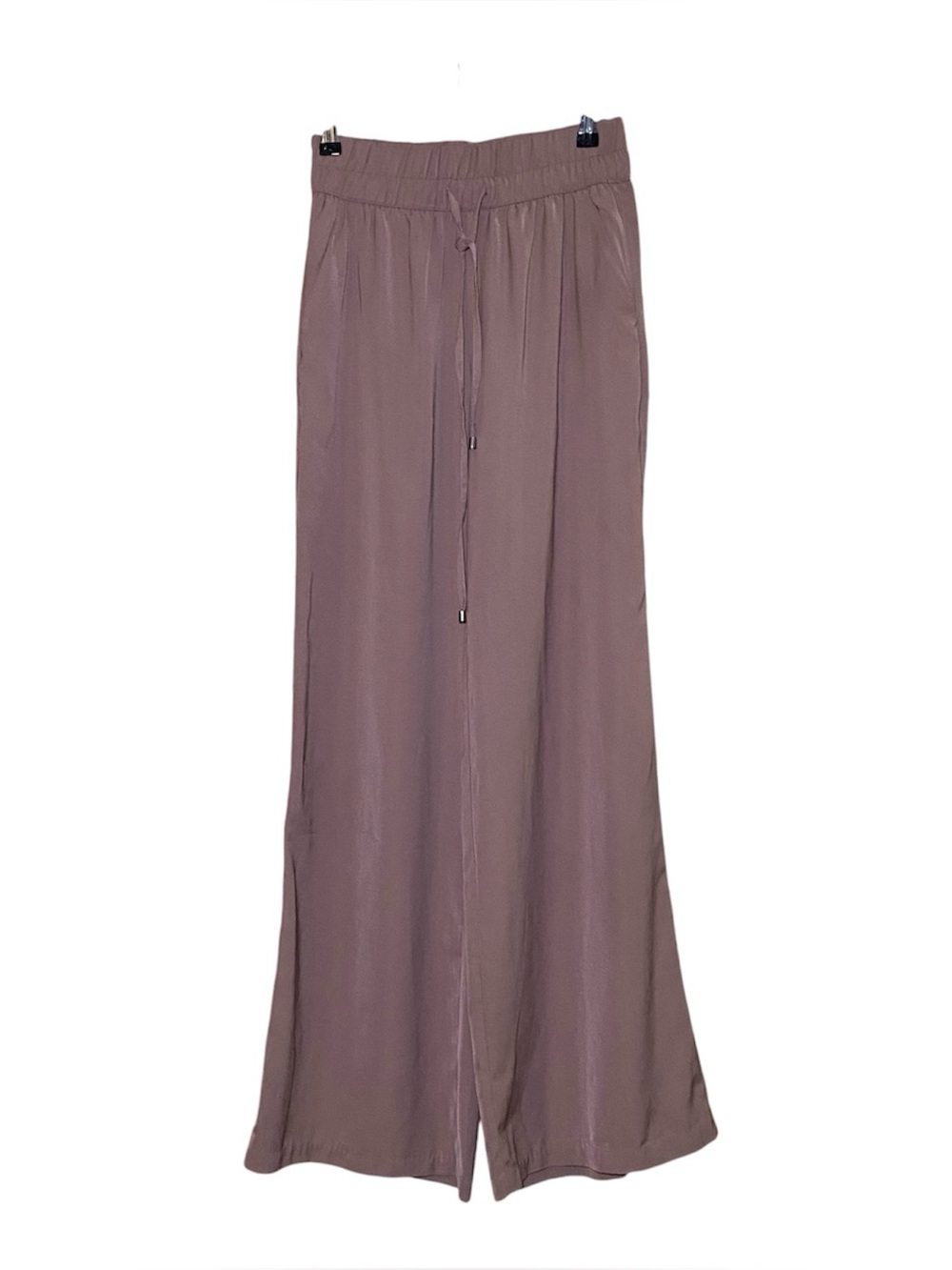 Abercrombie Silky Mauve High Rise Wide Leg Women’s Pants Trouser Size Small